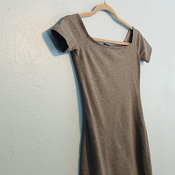 Grey Tube Dress - Picture 2 of 6
